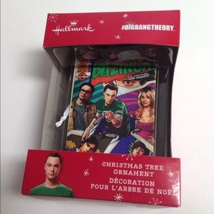 Hallmark BIG BANG THEORY Christmas Tree Ornament Resin NWT